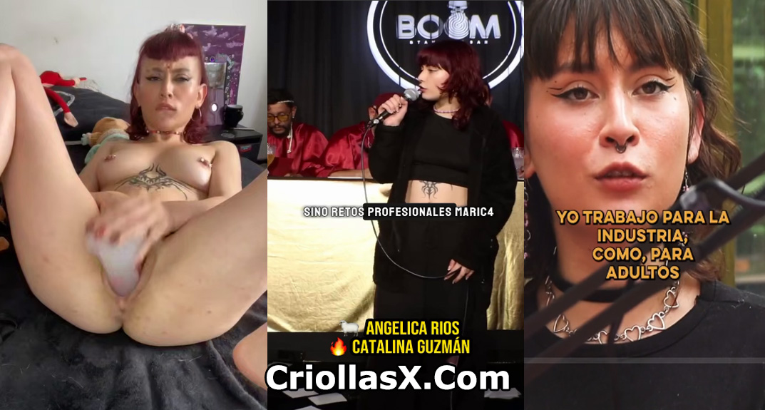 Angelica Ríos Comediante Colombiano Masturbándose – Pack Colombian