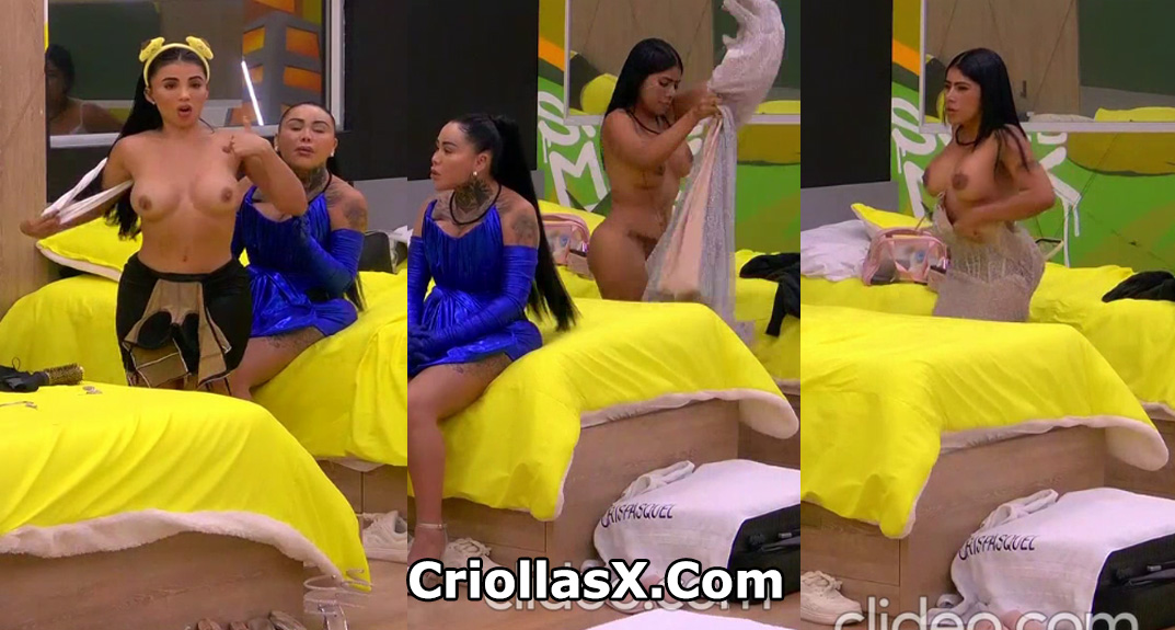 Karina García y Cindy Ávila la toxi costera desnuda en la casa de la famosa Colombia