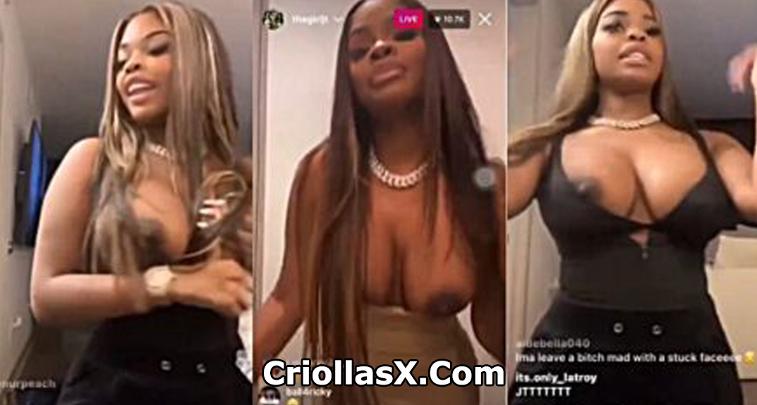 JT Eileljt Famosa negligs muestra su telegrama en vivo – senos famosos