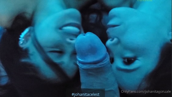 Johanitacelest Colombiana en trío para solo fans