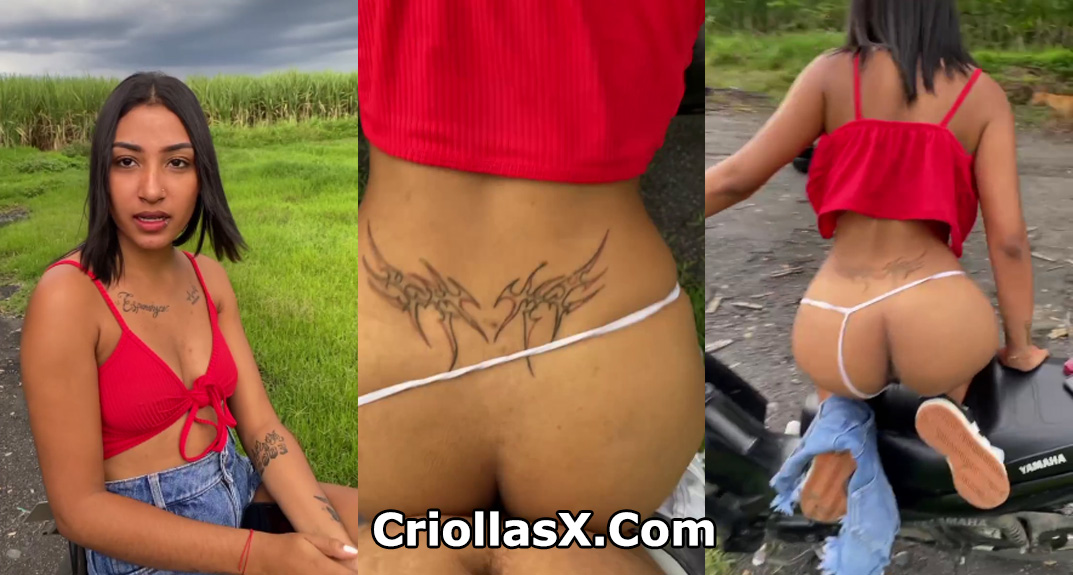 Lissth10 Colombian tiene relaciones sexuales en una motocicleta y hace un video porno colombiano