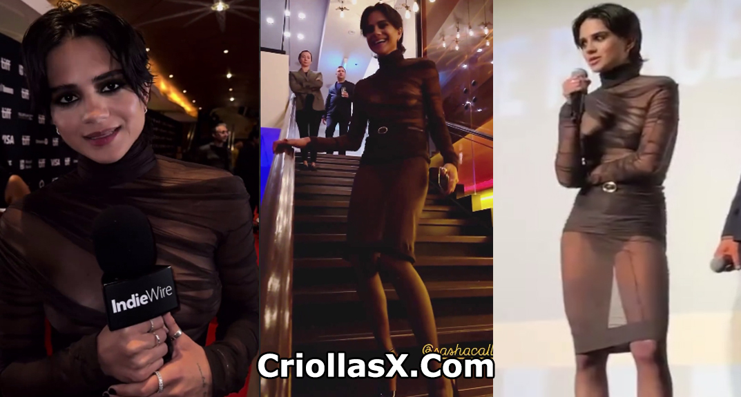 Sasha Calle Famosa muestra sus senos – Famoso