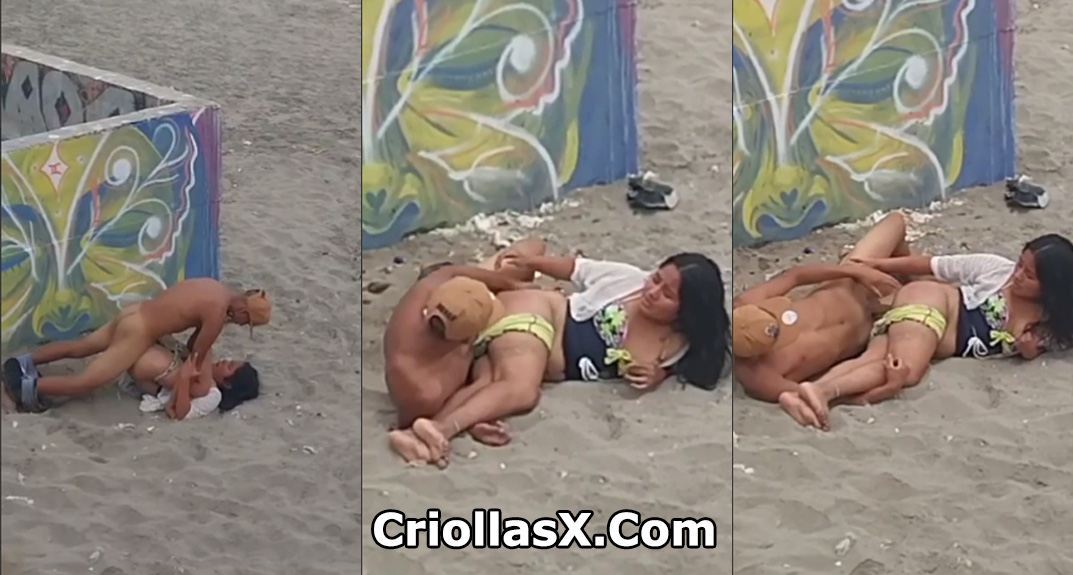 Un par de amigos sorprendieron tener relaciones sexuales en una playa en Ecuador – Creole Porn