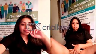 Los Videos de Andrea-10_ colombiana enfermera de geriátrico masturbandose en webcams porno por Criollasx.net