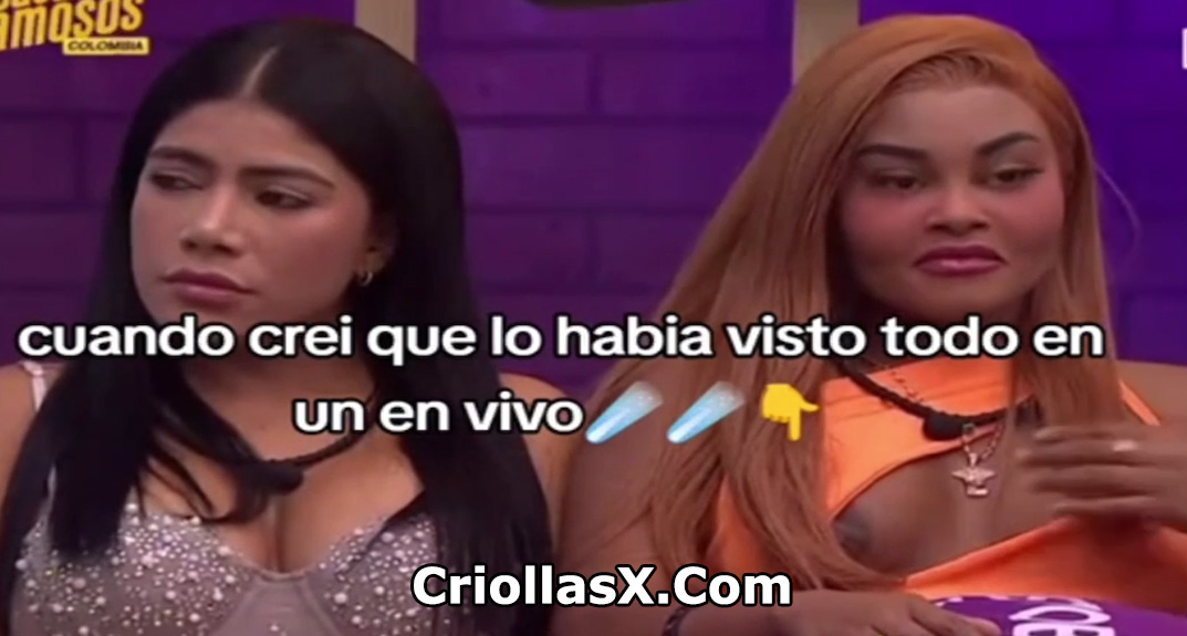 Los Videos de nuevo descuido de la Jesu mostrando un pezon en la casa de los famosos por Criollasx.net