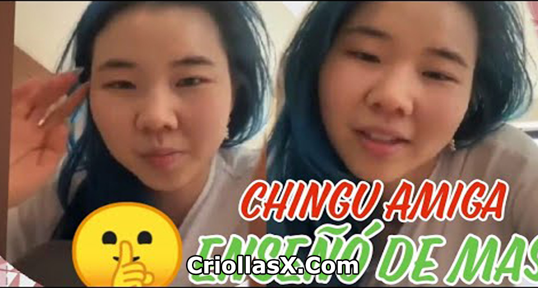 Los Videos de descuido de Lachinguamiga en trasmisión muestra sus senos – influencer por Criollasx.net