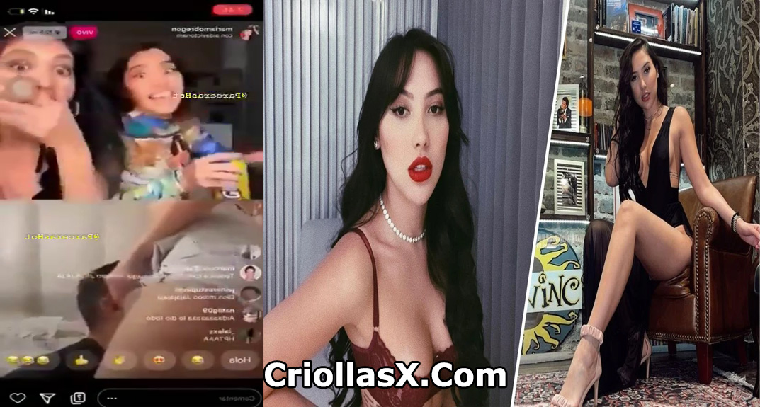 Los Videos de Aida Victoria Merlano un oral en vivo instagram por Criollasx.net
