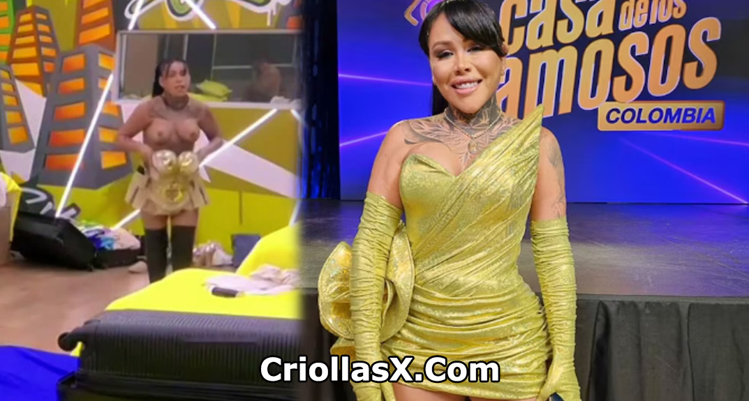 Los Videos de yina calderón muestra sus senos en la casa de los famosos Colombia por Criollasx.net