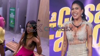 Los Videos de Cindy Ávila La Toxi Costeña Colombiana descuido muestra sus senos en la casa de los famosos colombia por Criollasx.net