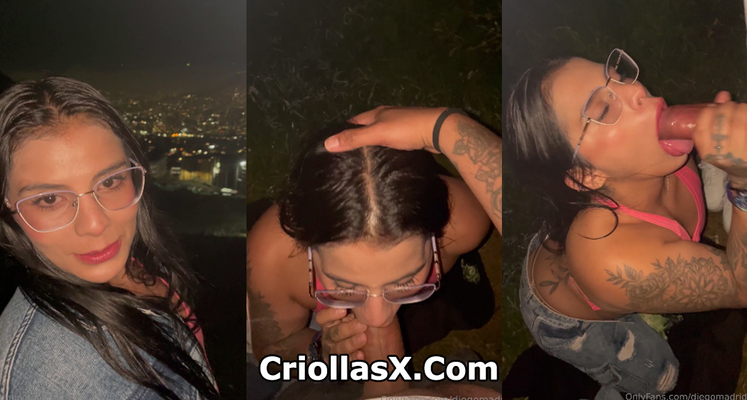 Los Videos de Deisy185 colombiana tiene sexo oral en un mirador para onlyfans colombia por Criollasx.net