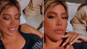 Los Videos de Wanda Nara famosa chica de argentina mostrando su peson en un live de instagram por Criollasx.net
