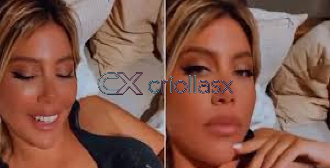 Los Videos de Wanda Nara famosa chica de argentina mostrando su peson en un live de instagram por Criollasx.net