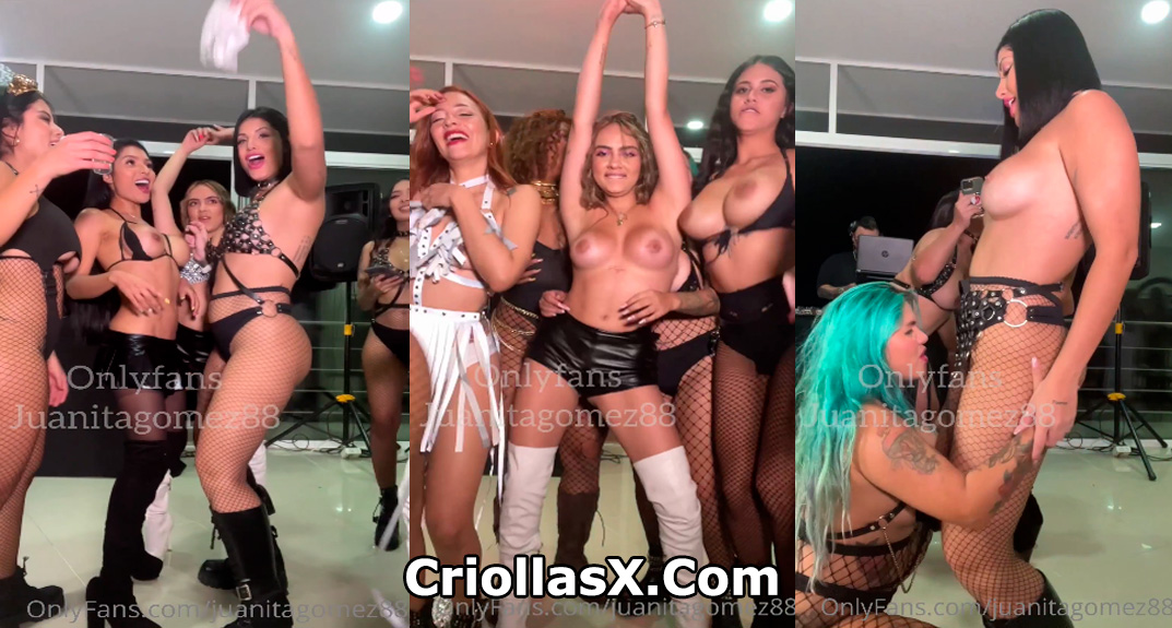 Los Videos de juanitagomez88 colombiana invita a todas sus amigas a fiesta desnuda para onlyfans colombia por Criollasx.net