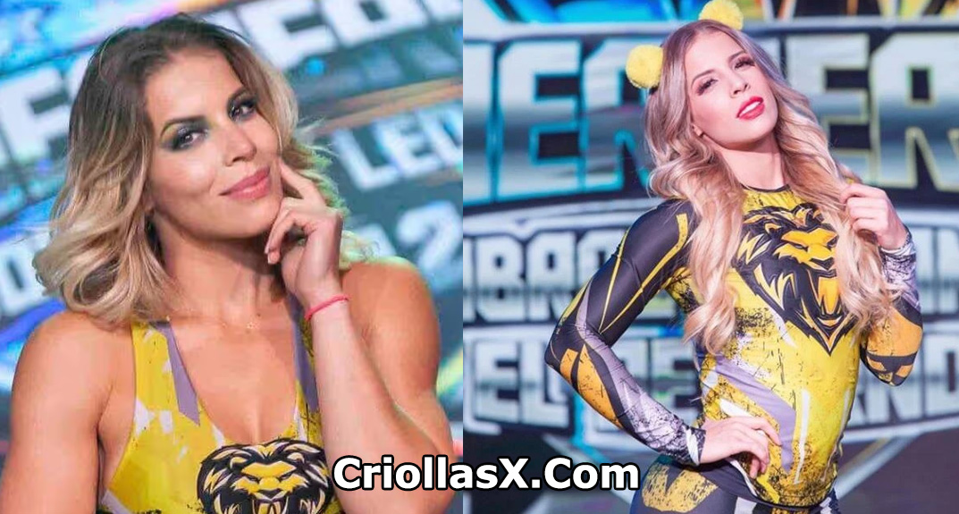 Los Videos de Tatiana Angel de guerreros canal 1 descuido en vivo muestra sus senos por Criollasx.net